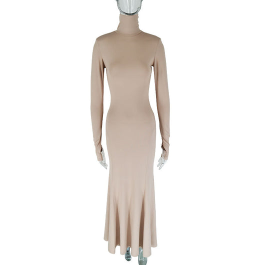 Vestido de Fiesta Elegante Espalda Descubierta con Falda Ajustada - Image 6
