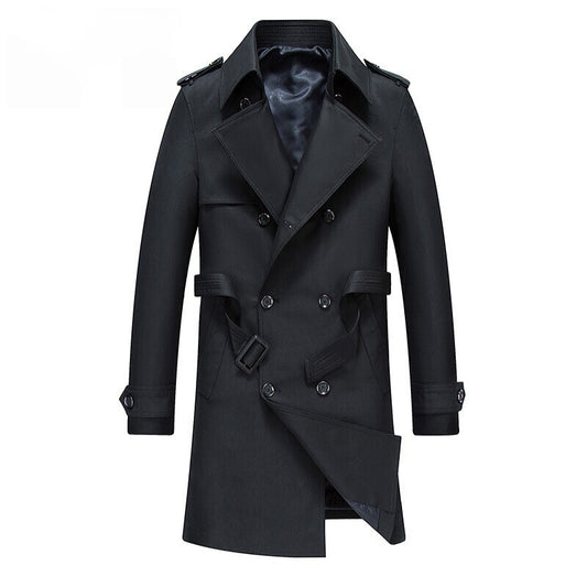 Cortavientos Casual para Hombre Largo Medio