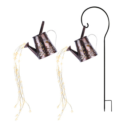 Lámpara Solar Mariposa de Hierro - Luz Decorativa Recargable - Image 13