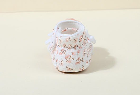 Zapatos de Algodón Floral Estilo Princesa Coreano para Niñas - Image 17