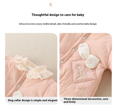 Jumpsuit Abrigado para Niña - Abrigo Térmico Otoño Invierno - Image 10