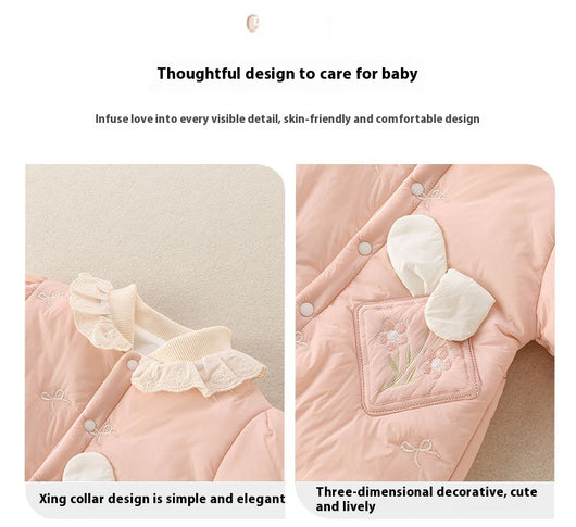 Jumpsuit Abrigado para Niña - Abrigo Térmico Otoño Invierno - Image 10