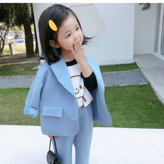 Conjunto Formal para Niña: Blazer y Pantalón Casual - Image 8