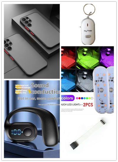 Lámpara Ambiental USB con Carga Inductiva para Auto - Image 10