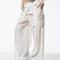 Pantalones Casuales con Diseño Patchwork Retro para Mujer - Primavera Verano
