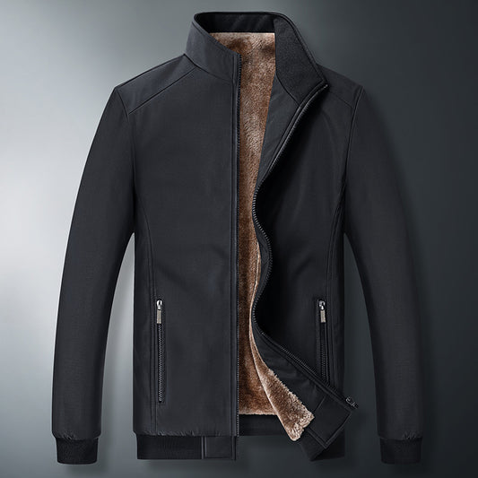 Abrigo de Negocios Casual para Hombre - Estilo Invierno Moderno