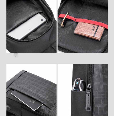 Bolsa Mensajero Minimalista para Hombre en Poliéster - Image 11