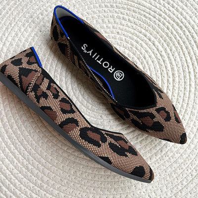 Zapatos de Tacón Punta Fina Tejidos Livianos para Mujer - Image 57