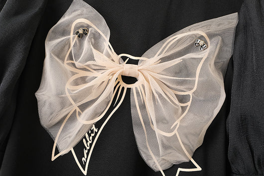 Camiseta Estampada con Detalles de Costura para Mujer - Image 5