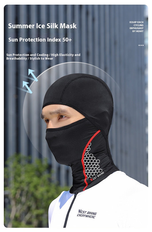 Casco Integral para Moto con Protección Solar y Seda de Hielo - Image 4