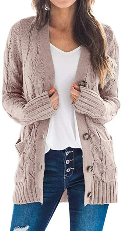 Cardigan Tejido de Largo Medio - Comodidad y Estilo - Image 10