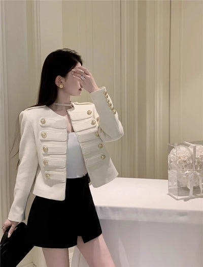 Chaqueta Versátil Corta para Mujer Petite - Primavera Temprana - Image 13