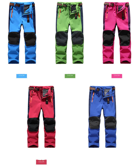 Pantalones Softshell para Niños - Pantalones de Esquí Impermeables - Image 12