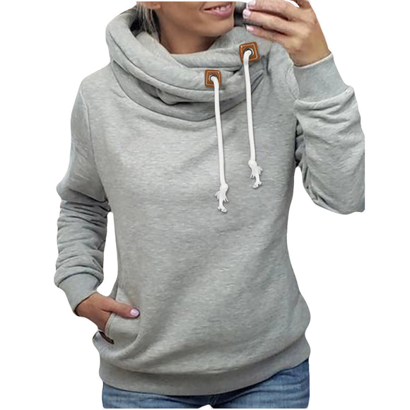 Sudadera con Capucha de Patchwork Estampada