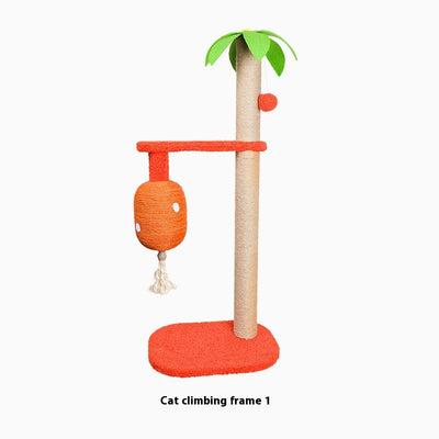 Árbol Rascador para Gatos con Fibra de Coco y Plataformas de Escalada - Image 4