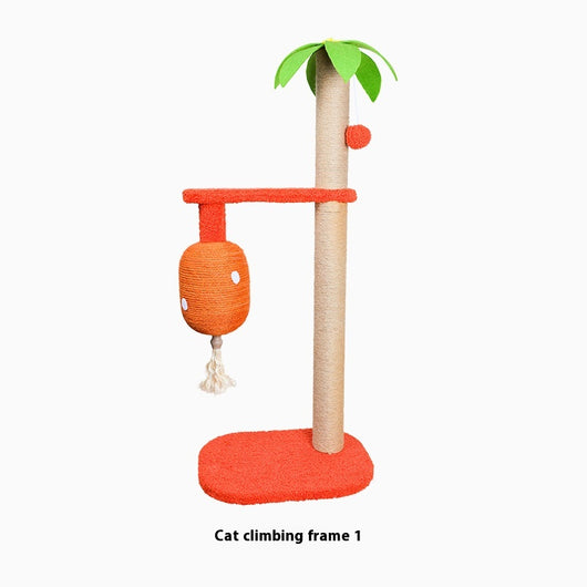 Árbol Rascador para Gatos con Fibra de Coco y Plataformas de Escalada - Image 4