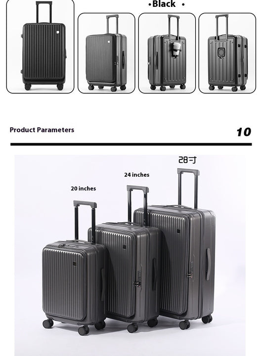 Maleta Ejecutiva 20 Pulgadas con Apertura Frontal - Resistente a Caídas - Image 16