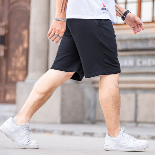 Shorts Casuales Elásticos Rectos para Hombre - Comodidad de Verano - Image 7