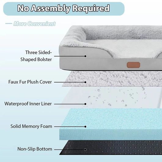 Cama Sofá Impermeable para Perros y Gatos Medianos y Grandes - Image 5