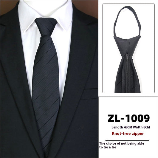 Corbata con Cierre Ejecutiva sin Nudo para Hombre - Image 14