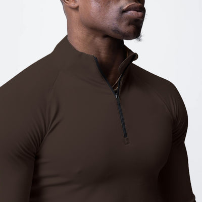 Playera Deportiva de Cuello Alto con Cierre Medio para Entrenamiento - Image 19