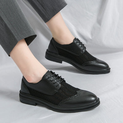 Zapatos Brogue Calados Talla Grande para Hombre - Image 3