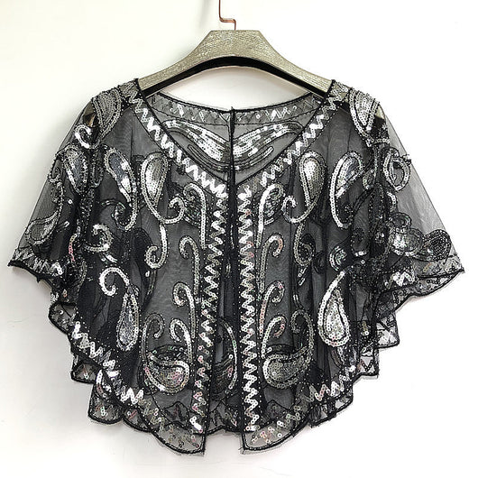 Chal Corto Brillante para Vestido Delgado - Complemento Elegante - Image 16