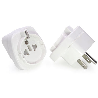 Adaptador de Enchufe USA a Europa y Alemania con Patas Redondas Integradas - Image 4