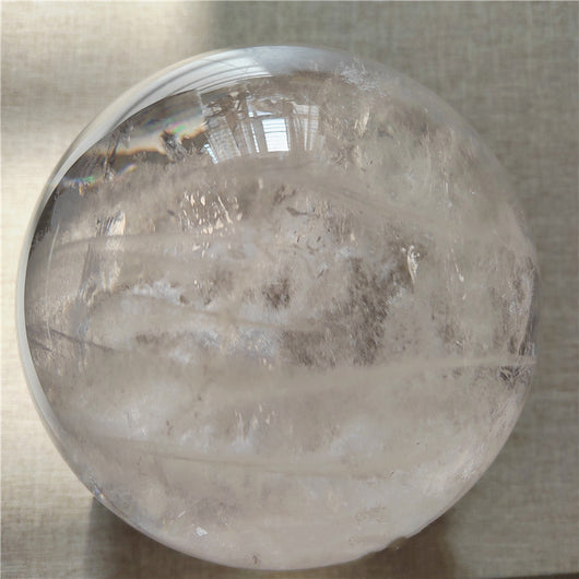 Esfera de Cristal Blanco Natural para Decoración - Image 10