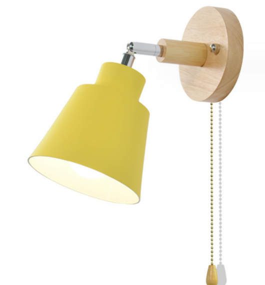 Lámpara de Pared Minimalista de Madera con Cierre - Image 13