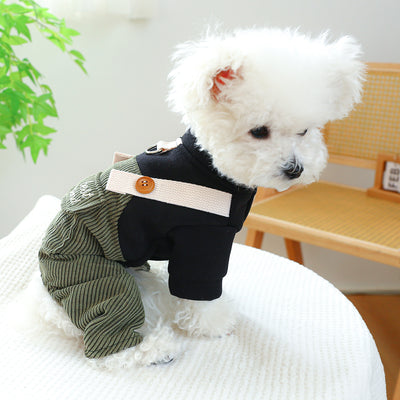 Abrigo de Pana para Perros y Gatos - Diseño Moderno Pet Ring - Image 7