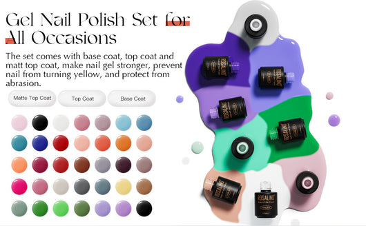 Kit Completo de 38 Esmaltes en Gel para Salón de Uñas Profesional - Image 13