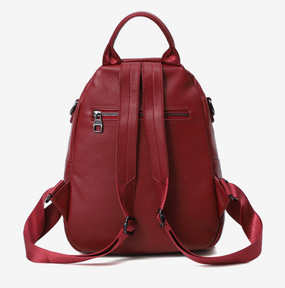 Mochila Antirrobo para Mujer de Cuero con Múltiples Compartimentos - Image 30