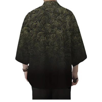Cardigan Suelto Estampado 3D Versátil para Hombre - Image 5