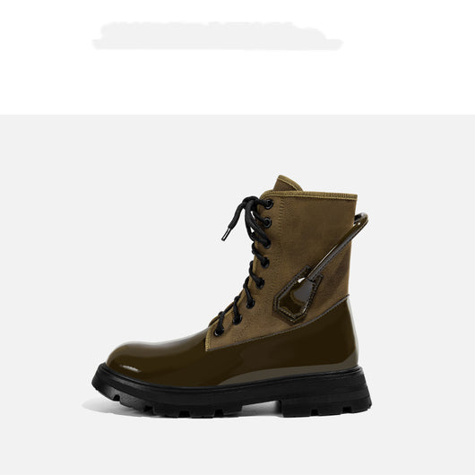 Botas Martin de Cuero para Mujer Estilo Británico - Image 7