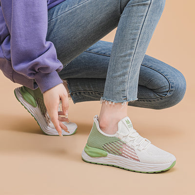 Tenis Deportivos de Malla Transpirable con Diseño Calado