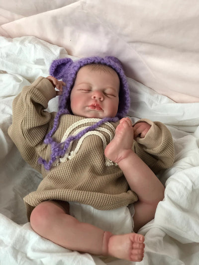 Muñeca Reborn Realista de 49cm con Detalles Auténticos - Image 8