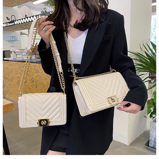 Bolso de Hombro Vintage Diamond Chain para Mujer - Image 20