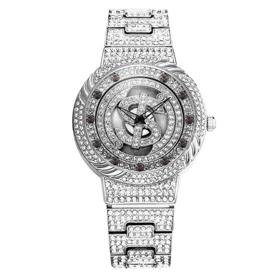 Reloj Giratorio Impermeable Multicolor para Mujer con Movimiento de Cuarzo - Image 3