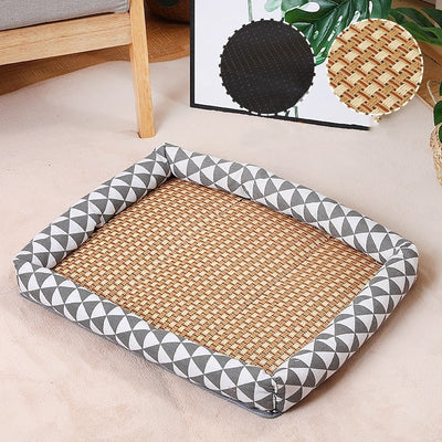 Cama Fresca de Lino para Perros - Nido Transpirable para Verano - Image 7