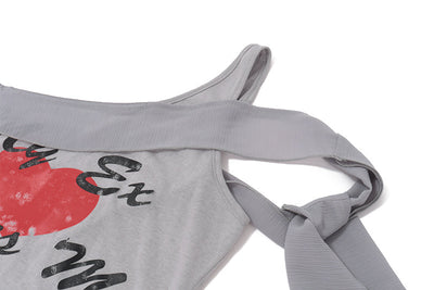 Blusa Fresca de Tirante Oblicuo para Verano - Image 7