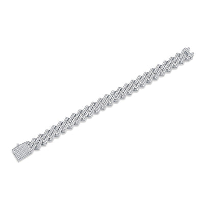 Pulsera Elegante de Plata S925 con Moissanita - Image 10