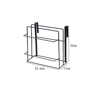 Organizador Colgante Doble para Cocina con Soporte de Tabla de Cortar - Image 11