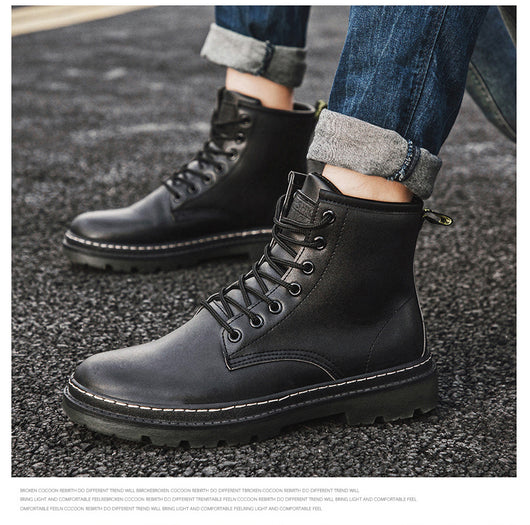 Zapatillas Altas Plataforma para Hombre - Estilo Casual Urbano - Image 18