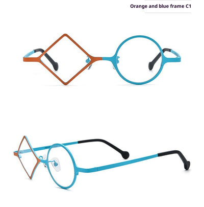 Gafas Bloqueadoras de Luz Azul Titanio Ultraligeras Diseño Irregular - Image 15