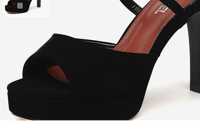 Tacones Altos Tipo Boca de Pez para Mujer - Image 2
