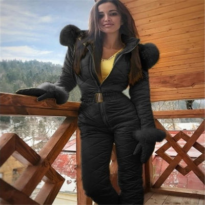 Traje de esquí para mujer con cierre de cremallera - Image 13