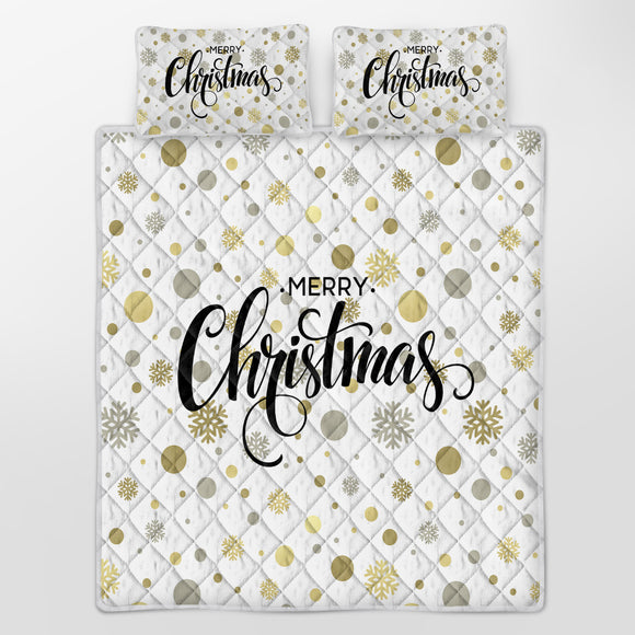 Juego de Edredón Navideño 3 Piezas - Diseños Elegantes y Calidez Reconfortante