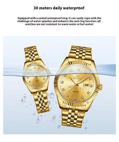 Reloj de Pareja para San Valentín - Diseño Moderno Resistente al Agua - Image 18