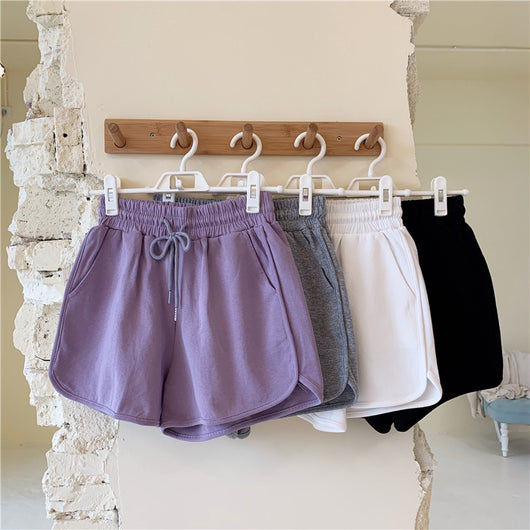 Pantalones Deportivos Cómodos de Cintura Alta - Shorts Holgados para Correr y Actividades Casuales - Image 7